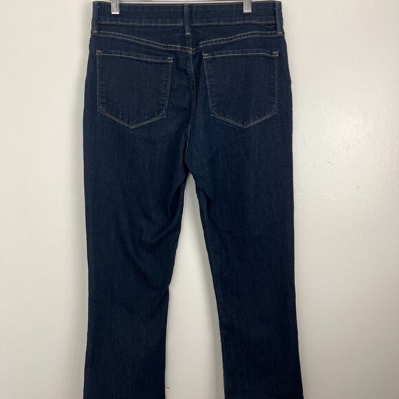 NYDJ Billie Mini Bootcut Dark Denim Short Jeans - Picture 10 of 11